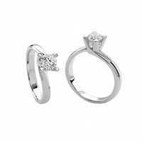 Ringe Giorgio Visconti Dame in Weißgold Diamante AB16295E - AB16295E